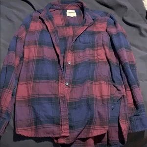 American eagle cozy flannel shirt